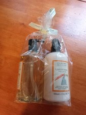 Rare New in Gift Box Crabtree and Evelyn Gardeners Body Wash  Lotion 10.1 oz