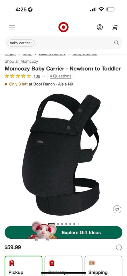 Portabebés Momcozy e Infantino 200-101 Foto 2 de 4