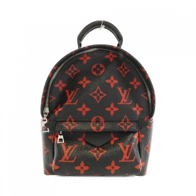 Authentic Louis Vuitton Monogram Infra Rouge Palm Springs Backpack MINI M414...