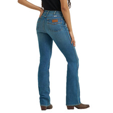 Wrangler Ladies Ace Bold Medium Wash High Rise Bootcut Jean 112369375