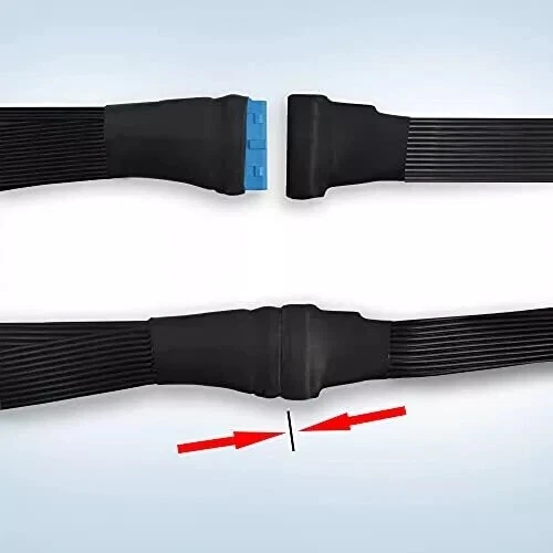 USB 3.0 Header Verlängerungskabel 19/20 Pin Y Splitter Interne Verlängerung - Bild 4 von 4