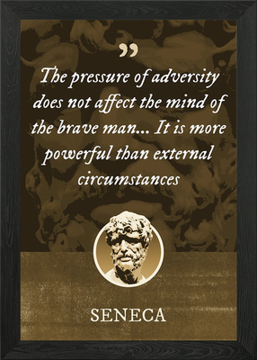 #ad #ad The pressure of adversity Framed Wall Art Poster Canvas Print Picture GBP 34.95