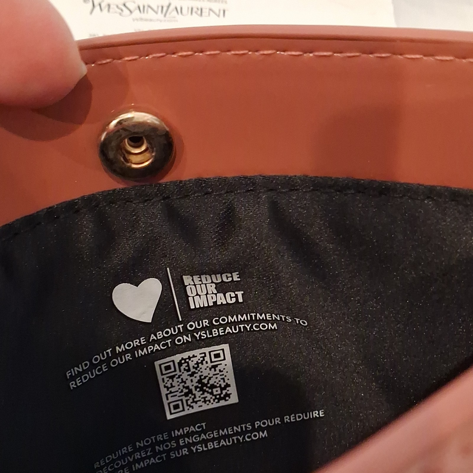 Yves Saint Laurent Lipstick Rouge Paradoxe, Mascara, Foundation Sample, Pouch thumbnail 13