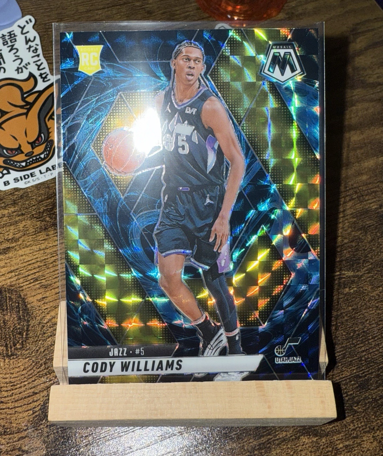 2024-25 Panini Mosaic Cody Williams #207 GENESIS CASE HIT!! 💎