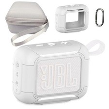 Protective Case for JBL Go 5 Portable Bluetooth Speaker - White Case