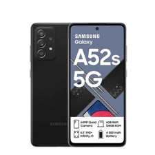 NEW Samsung Galaxy A52s 5G,BLACK, 128GB, Unlocked , Pristine Condition