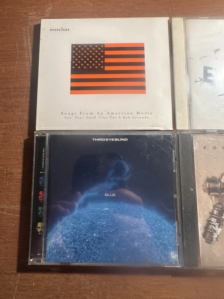 Lot Of 4 Alternative Rock CDs Everclear, Third Eye Blind, Eve 6, & Foo Fighters Foto 2 de 4