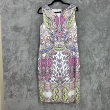 VTG David Meister sheath Dress Women’s 12 sleeveless lined special occasion USA