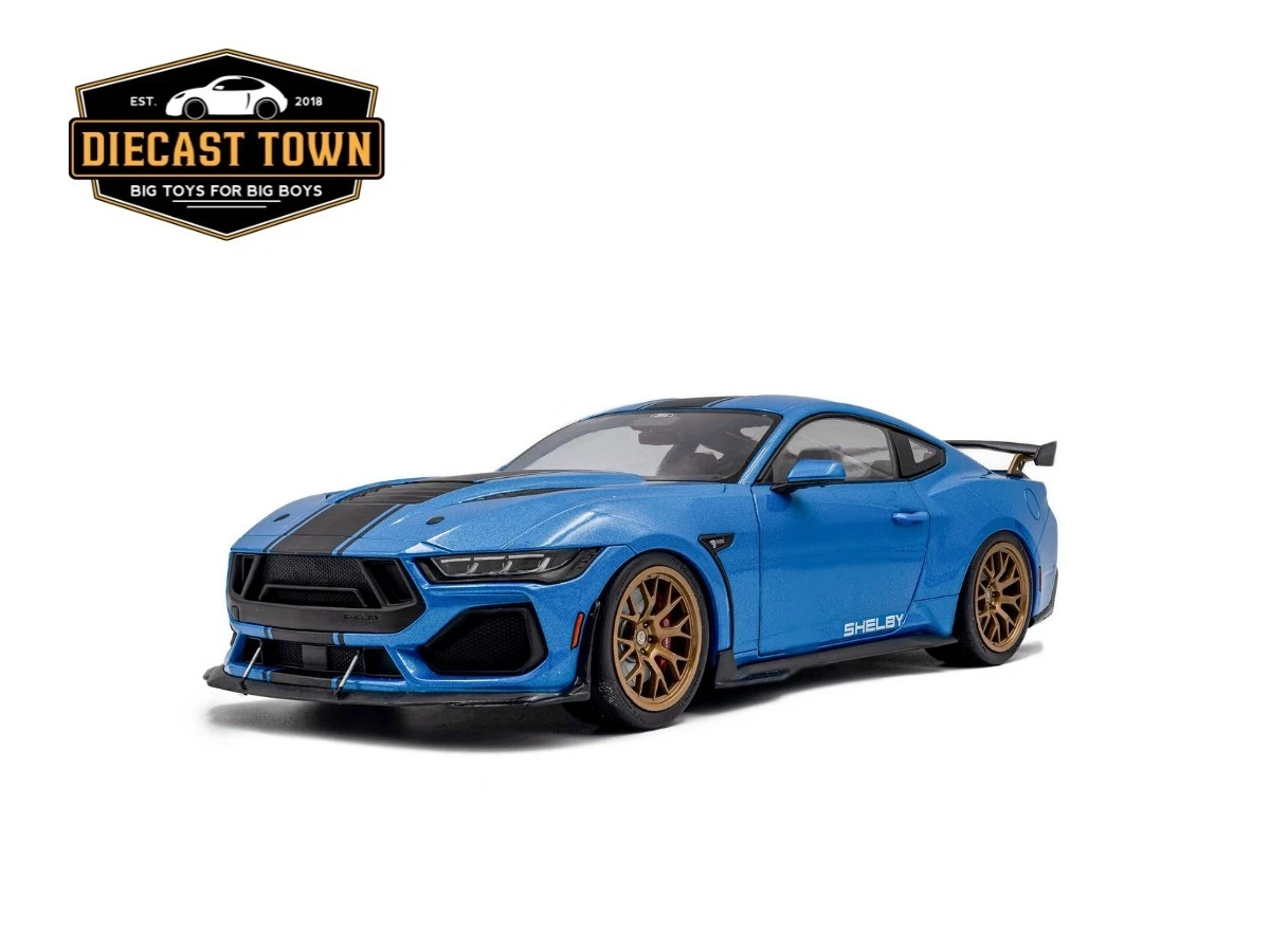 KK SCALE MODELS 1/18 - Ford Mustang GT Fastback 1968 Noire - Réf 181393BK