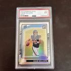 2024 Donruss Optic Caleb Williams Rated Rookie Card #201 HOLO Prizm PSA 9 RC