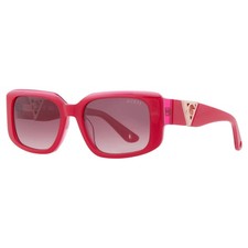 Guess Bordeaux Gradient Rectangular Ladies Sunglasses GU7891 72T 53