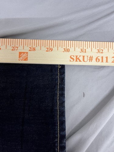 Abercrombie Fitch Mens Jeans Size 30x30 Blue Super Skinny Dark Wash Btn Fly 581 - Bild 10 von 10