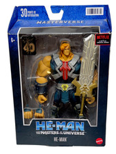 Masters of the Universe MOTU Netflix     He-Man Figure     Masterverse MISB 2022