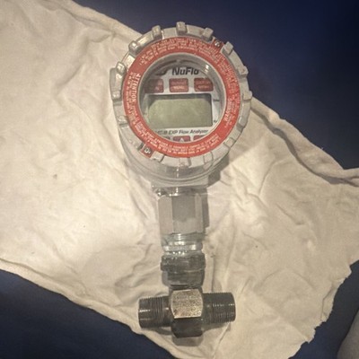 NuFlo MC-III EXP Flow Analyzer 50179024 Industrial Meter With Turbine 
