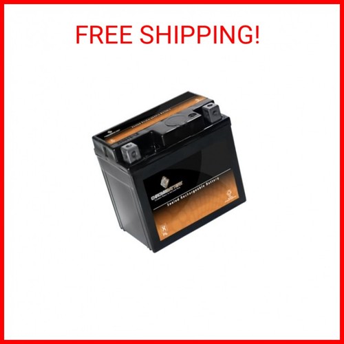 Chrome Battery YTX5L-BS Maintenance Free Replacement Battery for ATV, Motorcycle