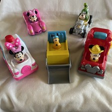 Disney Junior Mickey Minnie Donald Pluto Lets Work Ambulance Firetruck Vehicles