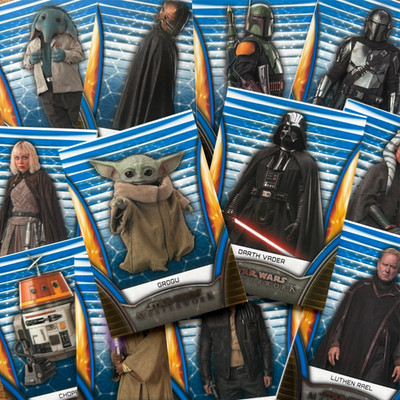 Star Wars Topps Masterwork 2025 Base Blue Parallel Pick Your Base Cards #1-100