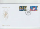 GB 2013 Christmas SHS STUART FDC Smethwick pmk with insert unaddressed