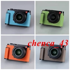Handmade Retro Half Case for Leica Q2 Leather Metal Insert Camera Cover Milicase