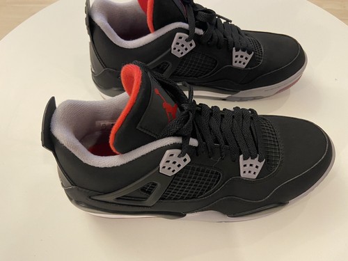 Nike Jordan 4 Bred Golf Schuhe Sneaker EU43 US9.5 - Bild 8 von 9
