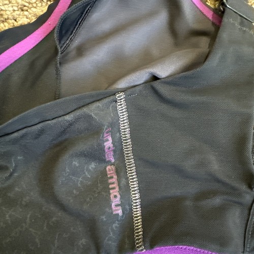 UNDER ARMOUR Black Heat Gear Sports Bra Size 38DD - Picture 8 of 9