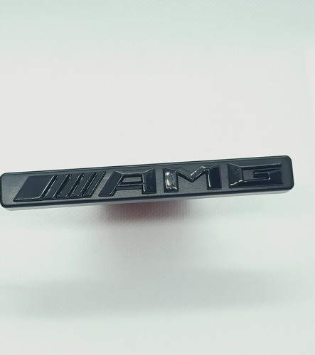 1 LOGO CALANDRE AMG Noir Brillant CLA CLS GLK ML GT AMG - Bild 2 von 4