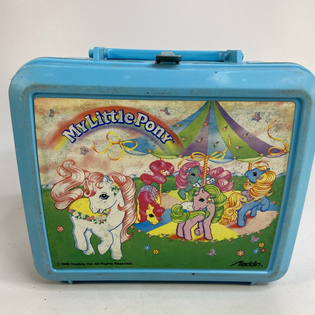 Vintage 1989 My Little Pony Kids Lunchbox Aladdin Hasbro Lunch Box