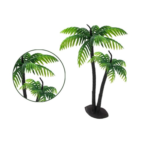 12Pcs Mini Artificial Plant Coconut Palm Tree 14cm Micro Landscape DIY Decor - Picture 17 of 24