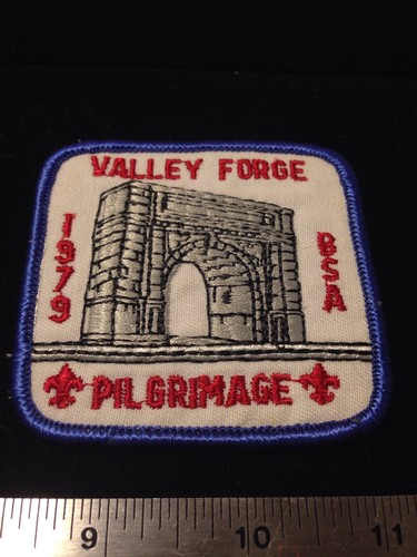 BSA Valley Forge Patch ; Pilgrimage 1979