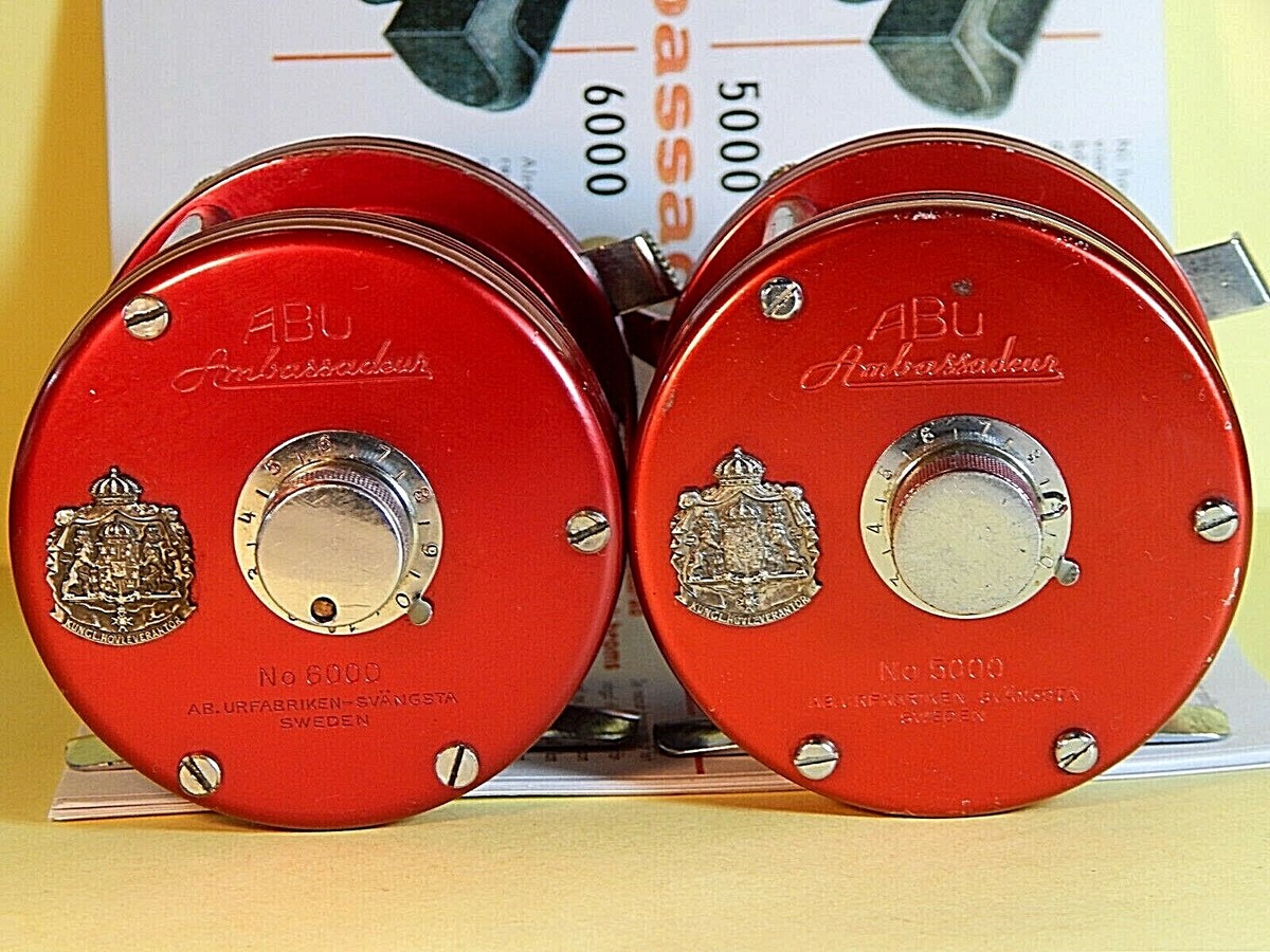 50/60's vintage ABU AMBASSADEUR 5000 & 6000(transition