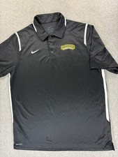 Baylor Bears Nike Short Sleeve Campus Basketball Polo Shirt (Men's Large) Black