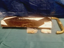 Alno D110-AP Traditional Single Knuckle Solid Brass 10" Center to - Brass