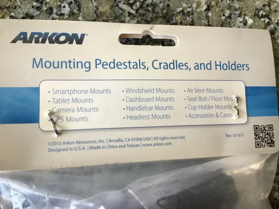 NUEVO ARKON SLIM GRIP MOUNT - TABLETS, SMARTPHONES, CÁMARA, GPS - MDL SM517 Foto 4 de 4