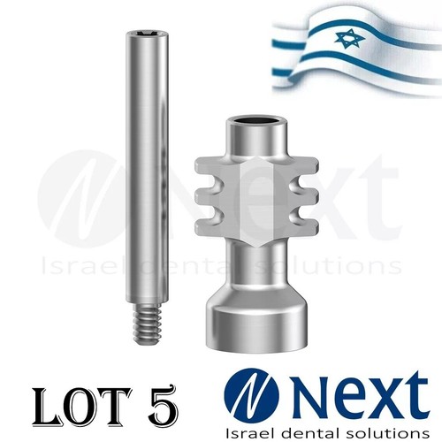 Lotto x 5 pilastri transfer aperti multi unità nuovi 1,4 mm - Foto 1 di 3