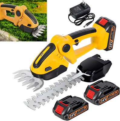 11'' Cordless Hedge Trimmer For DeWalt 24V Battery Grass Shear & Shrubber Trimmer