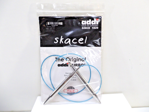 Addi The Original TURBO 40" Circular Knitting Needle US 17 Skacel
