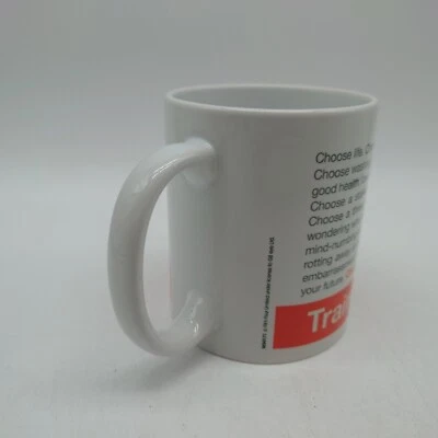 Trainspotting - Coffee / Tea Mug Classic Speech From The Movie - Choose Life New