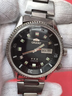 ORIENT KING DIVER・21JEWELS 自動巻き 腕時計3本セット Vintage Orient King Diver Automatic 21 jewels Original Japan Men's