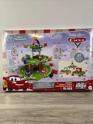 Disney Retro Pixar Cars Mini Racers Advent Calendar 25
