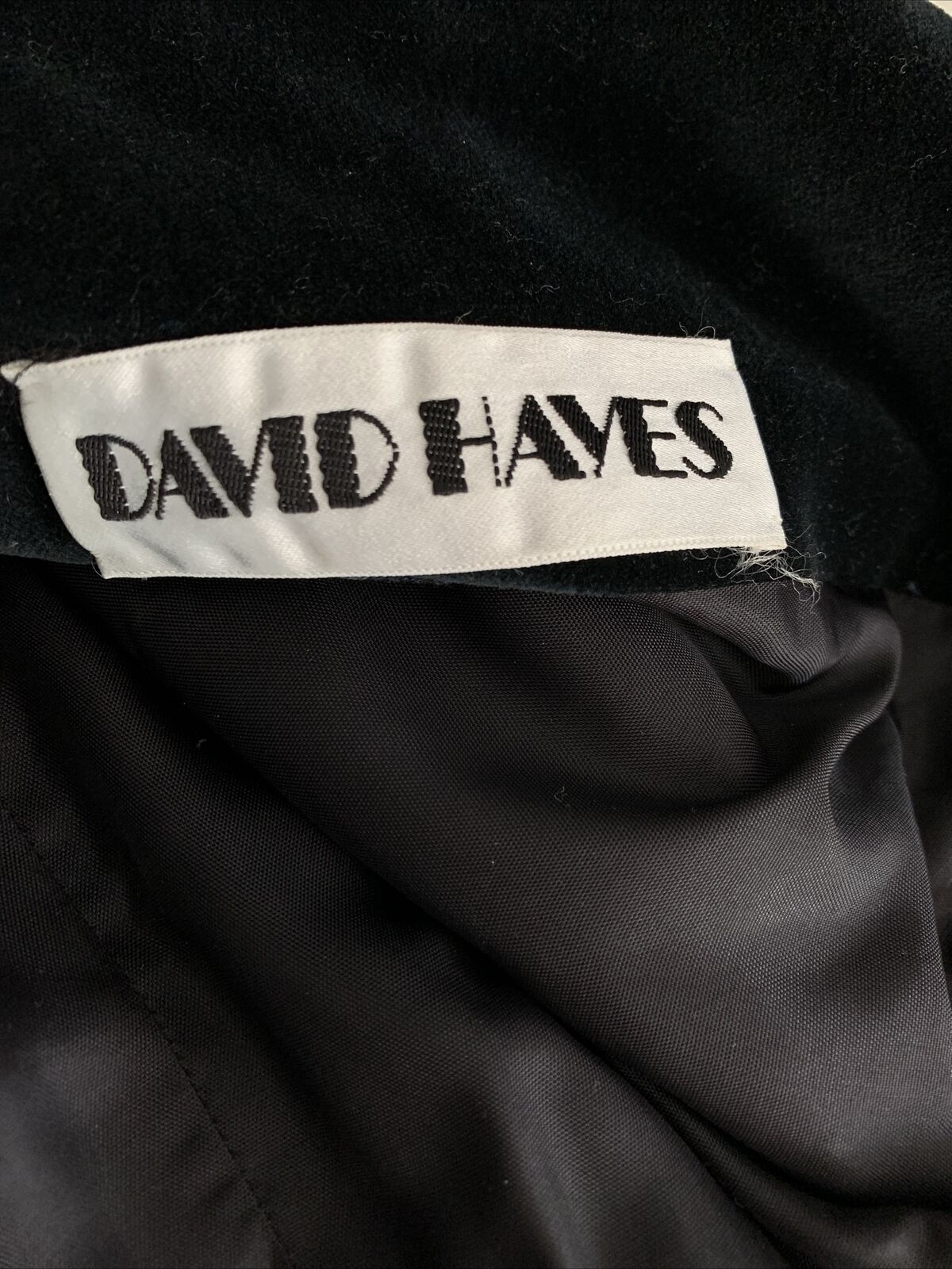vintage black velvet jacket from I Magnin by Davi… - image 6