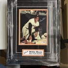 Willie Mays PSA DNA Signed  8x10 Photo Autographed Giants New York Framed