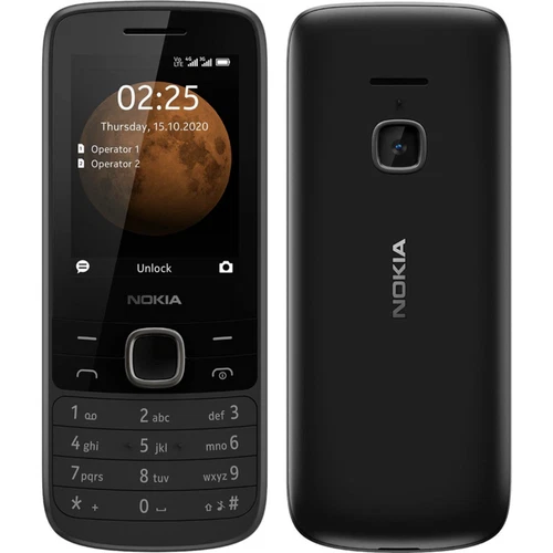 Unlocked Nokia 225 4G 2.4" QVGA LCD 64MB FM Radio Dual SIM Feature Mobile Phone - Picture 1 of 14