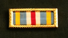 JOINT SERVICE MERITORIOUS UNIT AWARD RIBBON BAR WITH LARGE FRAME