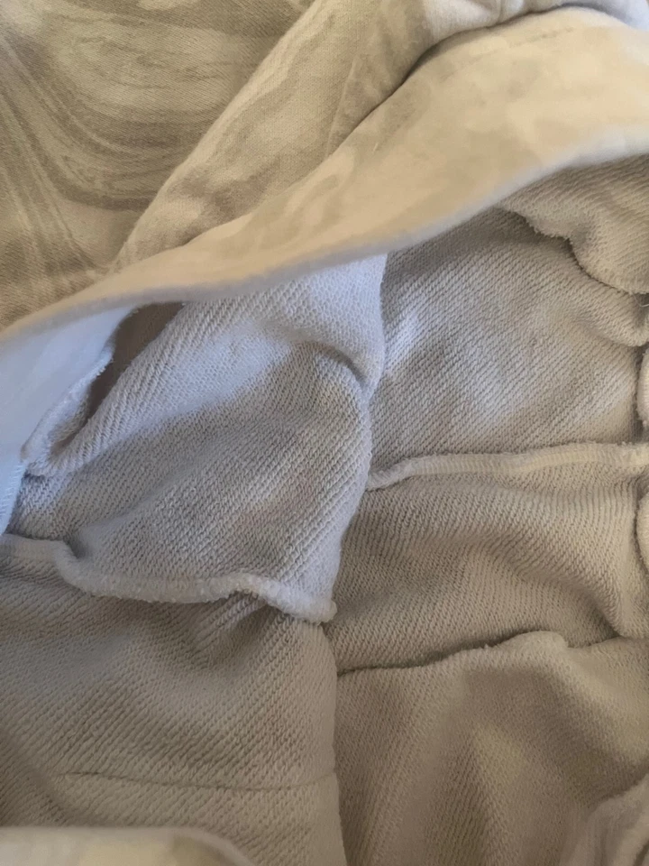 Pantalones Cortos John Elliott Algodón Blanco y Gris Vintage Talla 3 Grande Excelente Estado Foto 4 de 4