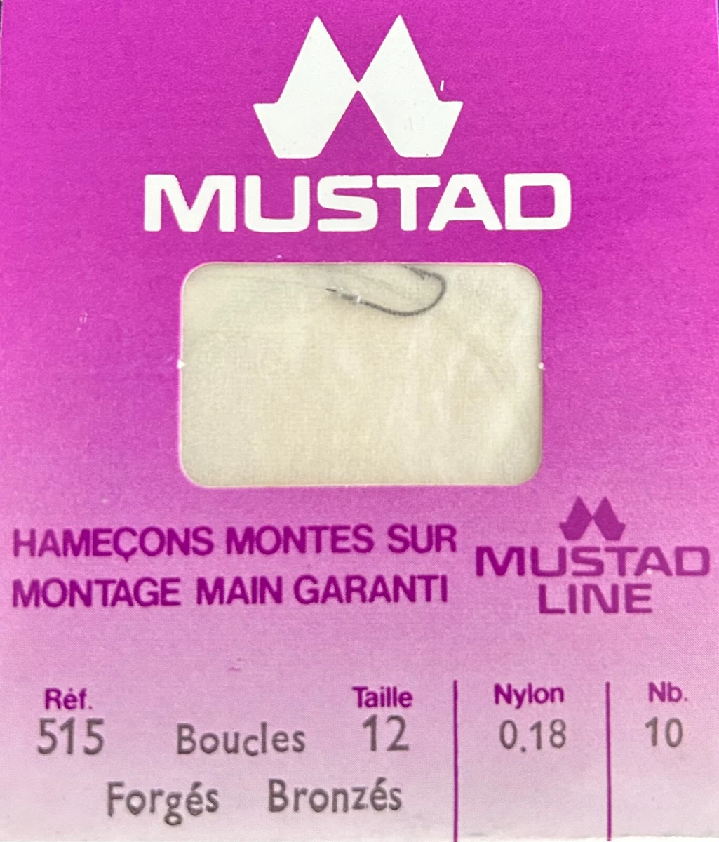 Lot De 100 Hameçons Mustad 92553 Poulpe 6/0 - Neufs De Stock
