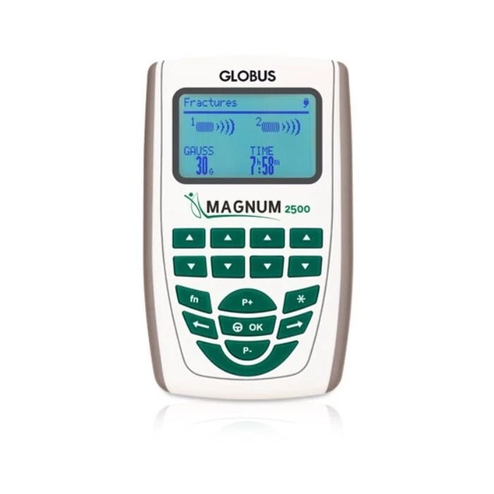 Globus Magnum 2500 Magnetoterapia a 2 canali Solenoidi Flessibili Dispositivo CE