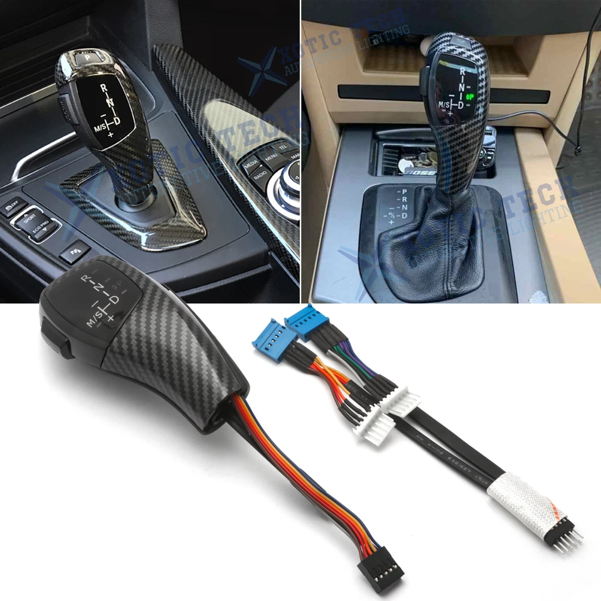 LED Gear Shift Knob F30 Style Accessories For BMW E81 E88 E89 E90