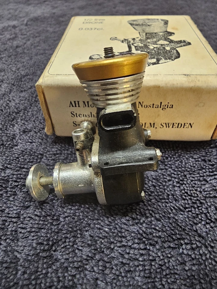 Arne Hende 1/2 Size Drone .37 ci Model Diesel Engine - Image 3 of 4