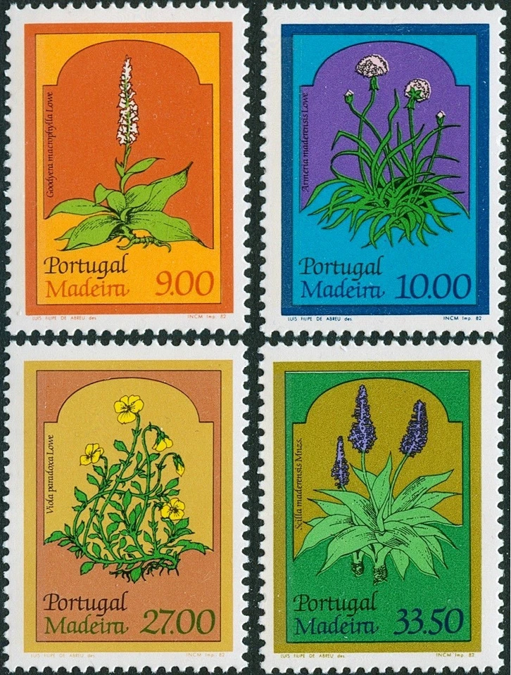 PORTUGAL MADEIRA 1982 FLORES - Imagen 1 de 1