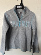 OLD NAVY PULL-OVER FLEECE JACKET SIZE 8 CHILD